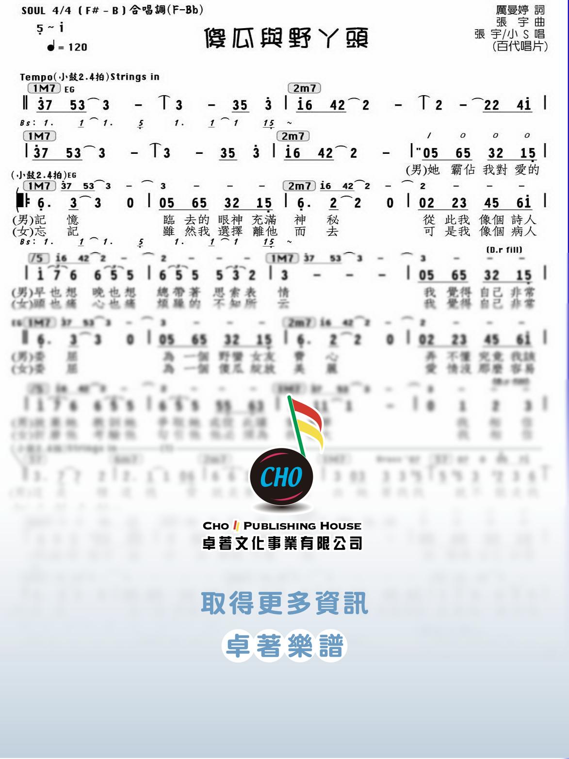 傻瓜與野ㄚ頭